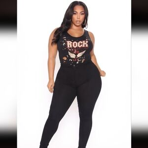 Super High Waist Skinny Denim